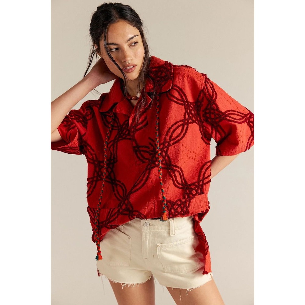Free‎ People We the Free Malta Terry Top | Sz Small | NWT